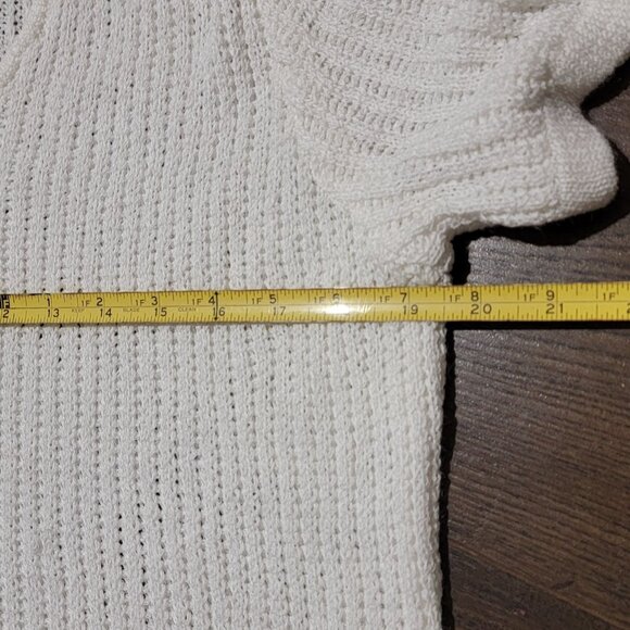 Daniel Buchler Crochet Knitted boho Swim Cover Up Beach Bohemian Sexy Sheer - Picture 10 of 10